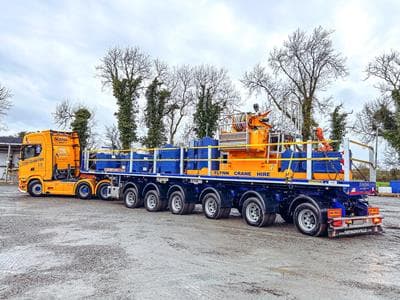 Products for heavy and special transport trailer