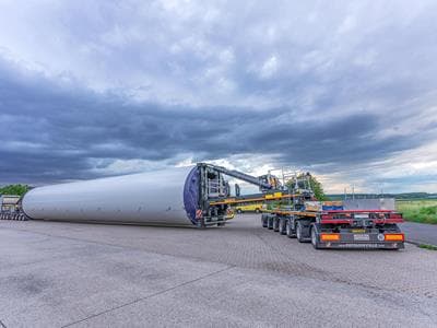 Products for heavy and special transport trailer