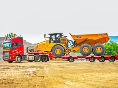 Products for heavy and special transport trailer