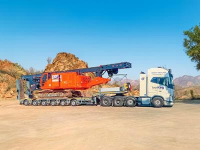 Products for heavy and special transport trailer