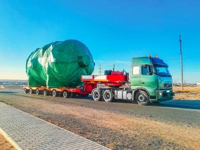 Products for heavy and special transport trailer