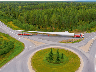 Products for heavy and special transport trailer