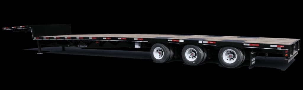 Step deck commercial trailers