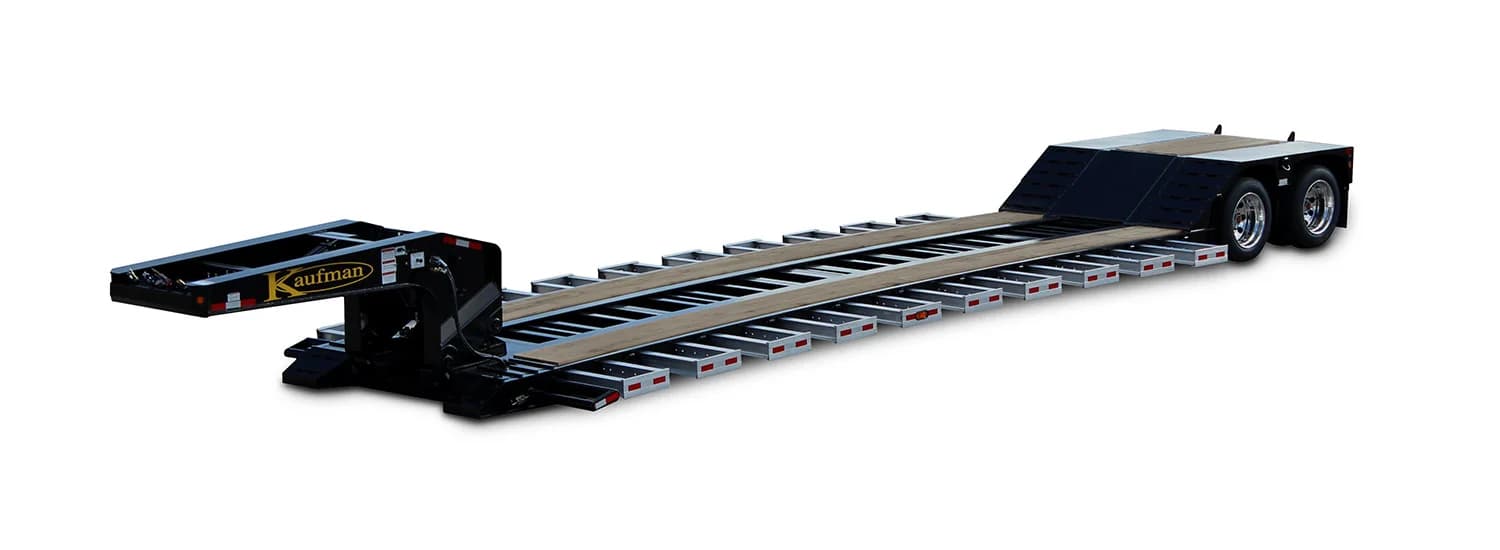 35 Ton Detachable Gooseneck Ag Trailer - 30' Well trailer