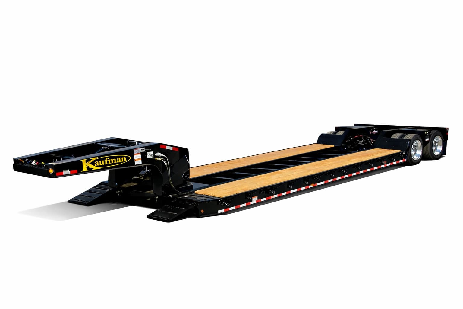 35 Ton Detachable Gooseneck Trailer (18") - Deluxe trailer