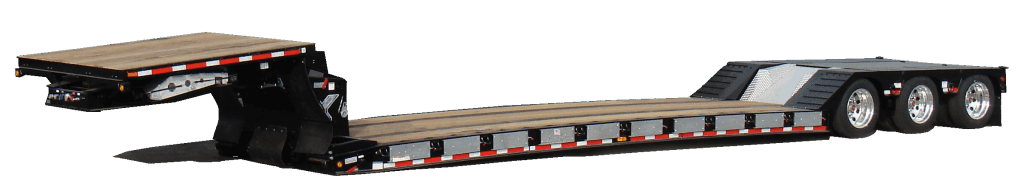 Hydraulic detach gooseneck ag trailer