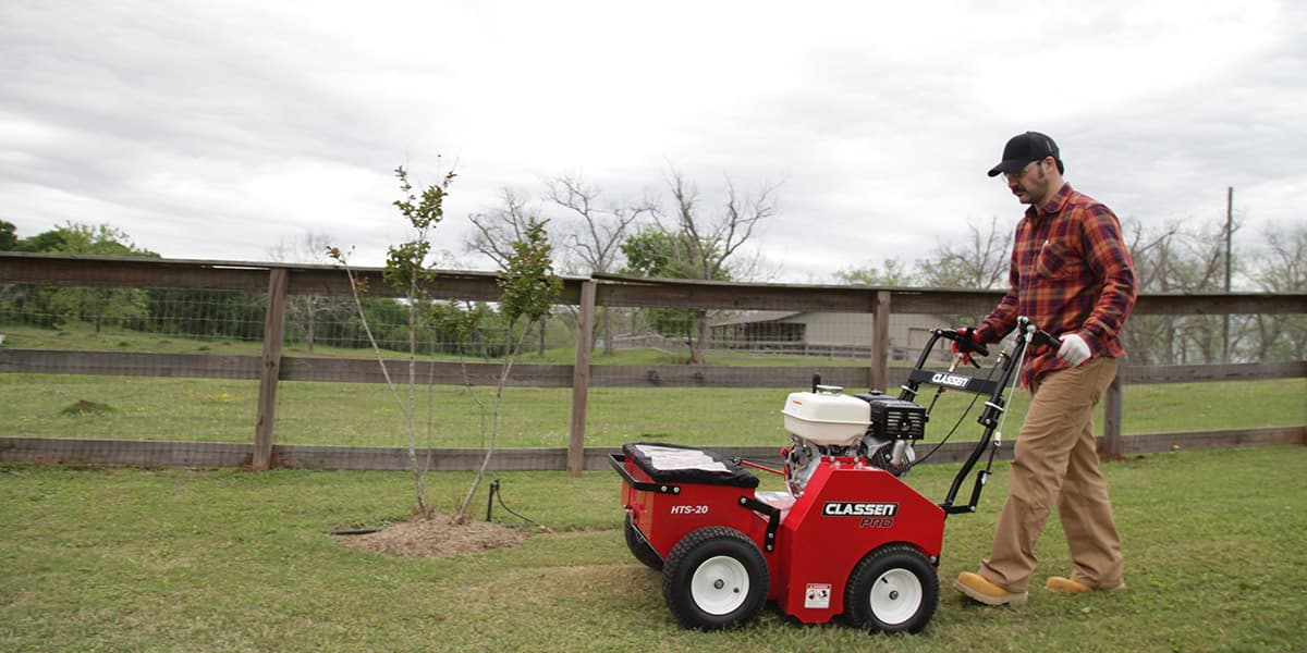 HTS-20H PRO Hydro-Drive Overseeder