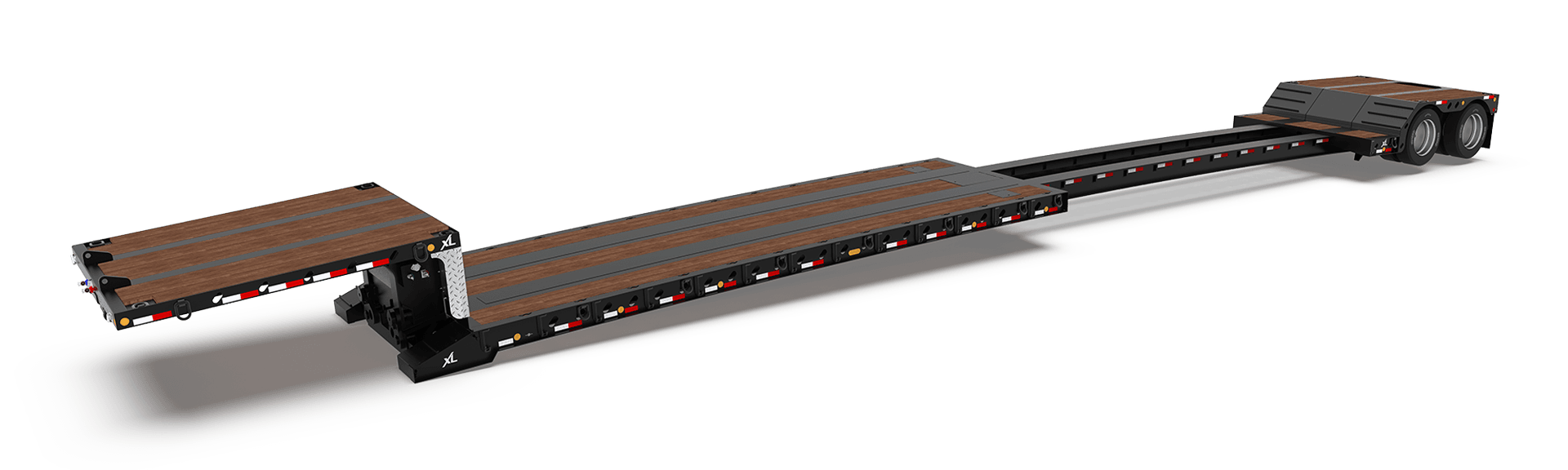XL Mechanical Detachable Extendable trailer
