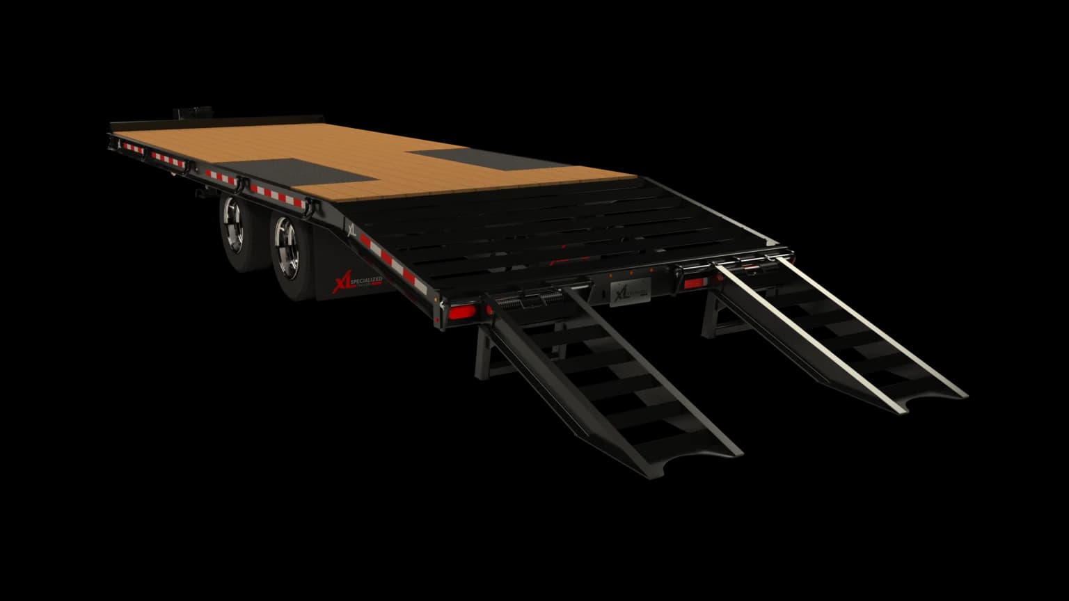 Rendering of XL Tag trailer, back view