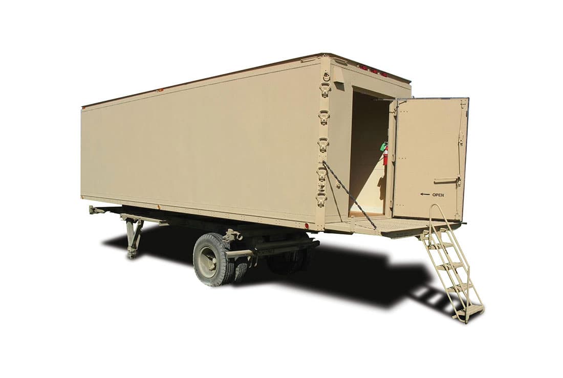 MILITARY VANS Kalyn Siebert trailer