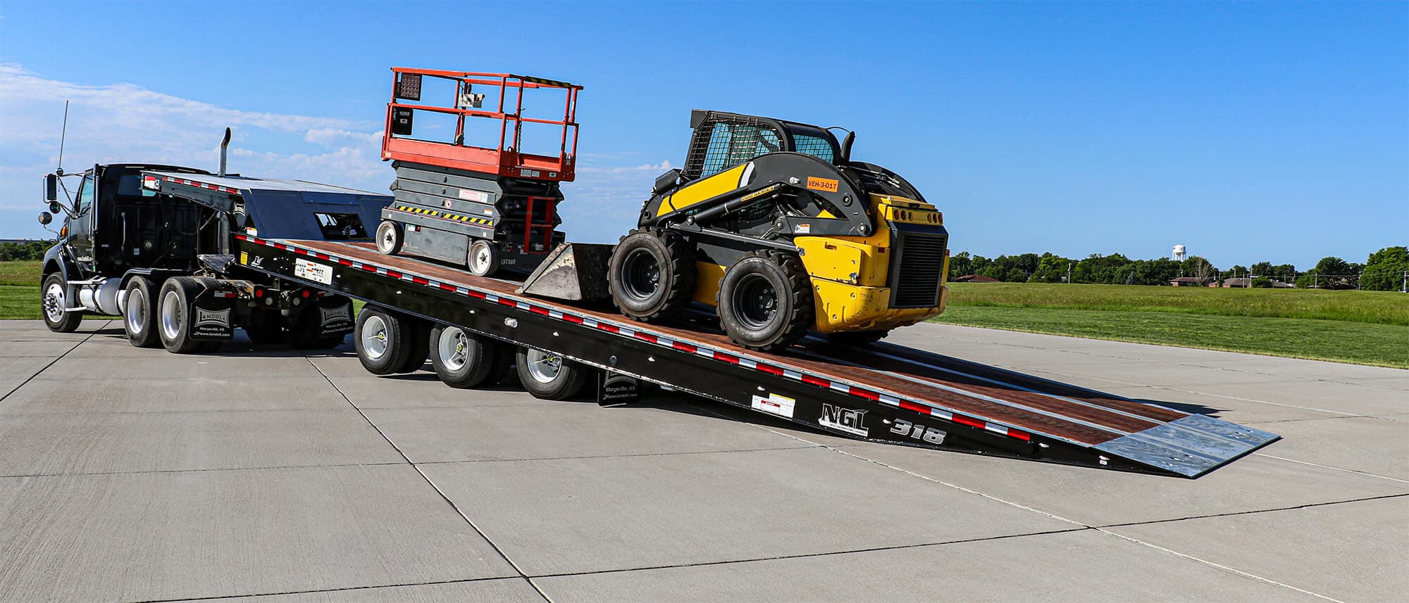 318 Traveling Axle Trailer trailer