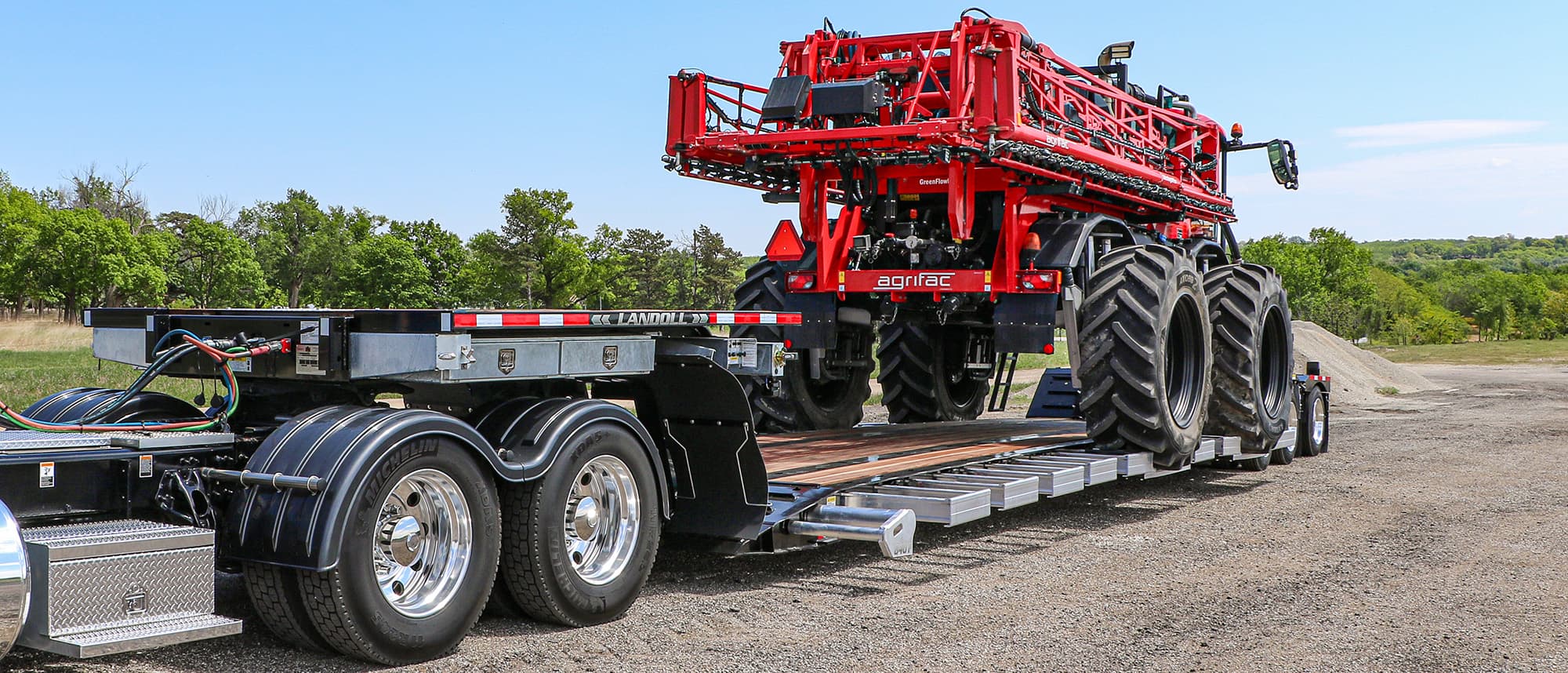 840-AG Detachable Trailer trailer