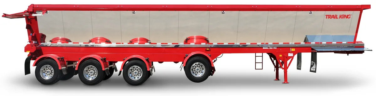 TKLBH Heavy Live Bottom trailer
