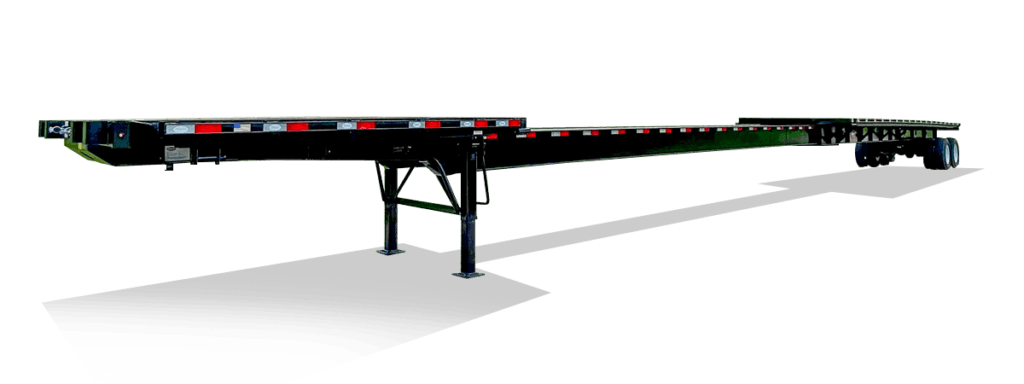 EXTENDABLE STEEL FLAT Dorsey trailer