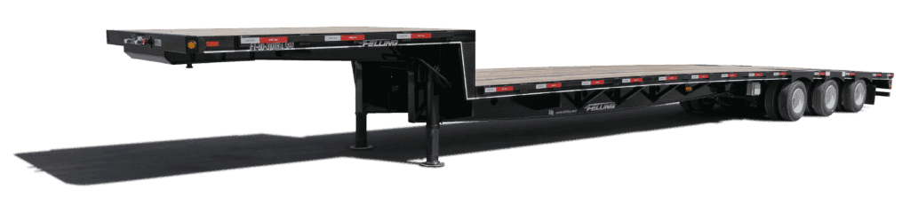OTR semi step deck trailer