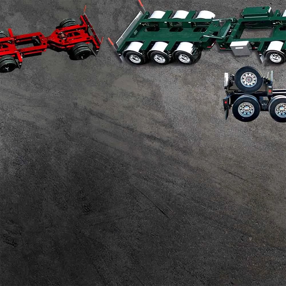 Loadstar Trailers Lowboy Pin-On Axle Booster Axle