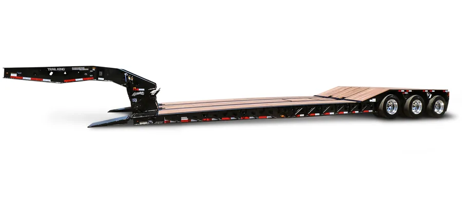 Trail King Paver Special trailer for transporting asphalt pavers