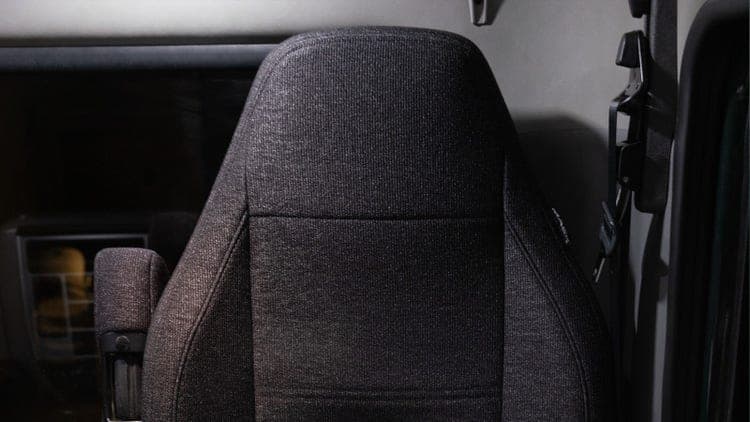 Premium driver’s seat and belt offers smooth and a safe ride.