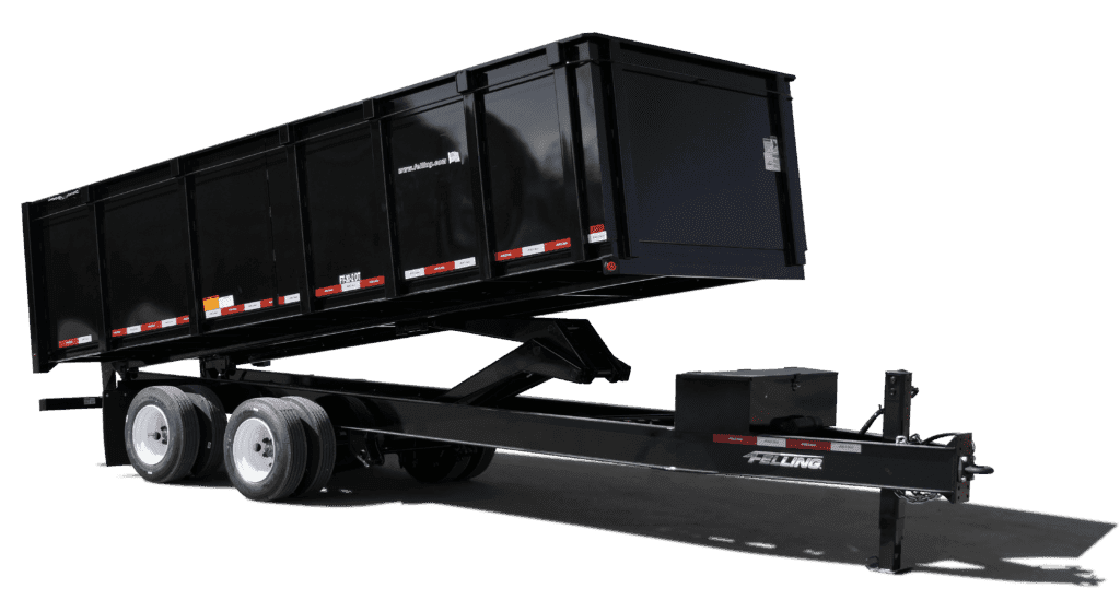 FT-30-2 DT - 121951BOO deck-over dump trailer for construction