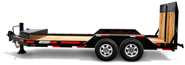 Loadstar Trailers Tandem 7-Ton Tag with Paver Ramps