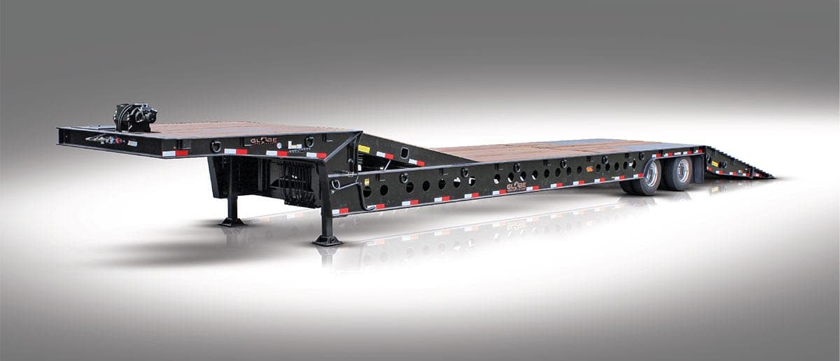 35-50 Ton Hydraulic Tail Globe Trailer