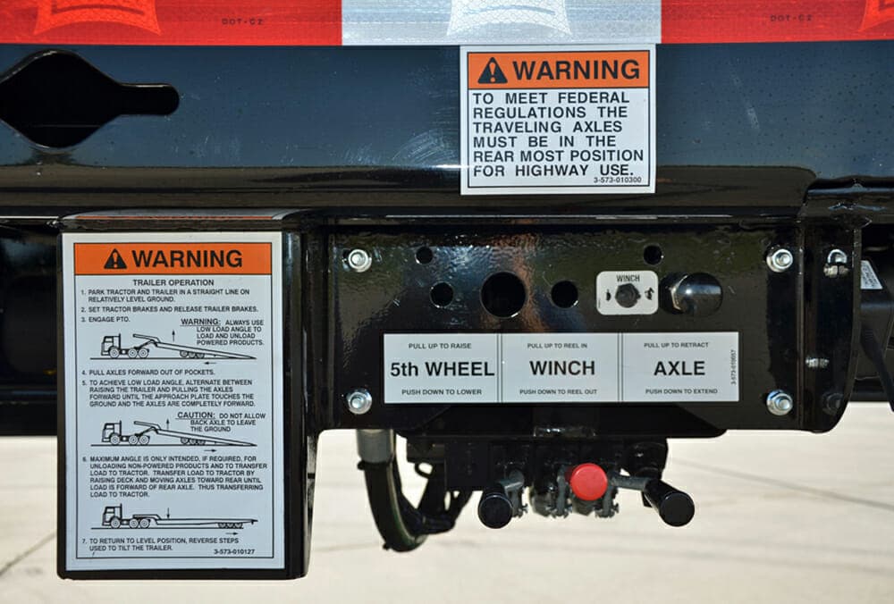 343 Traveling Axle Trailer trailer