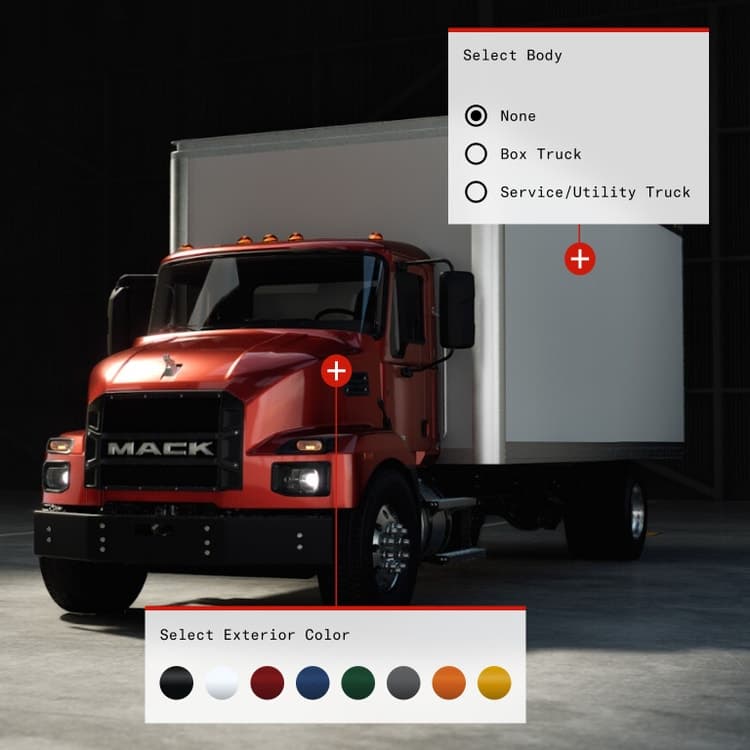 MD Series Mack truck