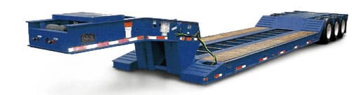 NGB-60 • 60 Ton Non-Ground Bearing, Removable Gooseneck trailer
