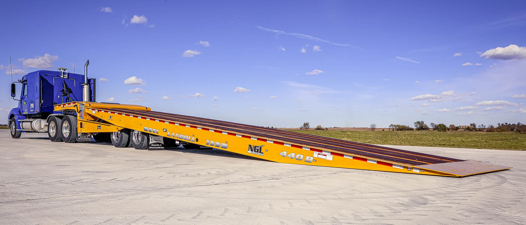 440B Traveling Axle Trailer trailer