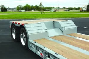 Detachable Double Drop Extendable trailer