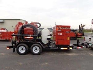 Custom trailer solutions to accommodate vac systems.