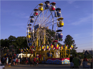 FT-70-2 MX custom trailer solution for ferris wheel transport