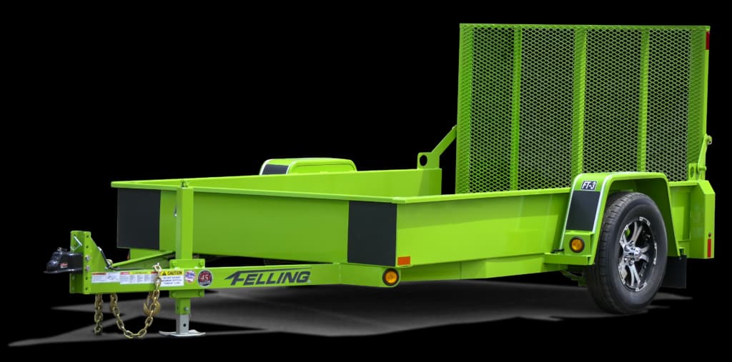 Best small utility trailer in green FT-3 -