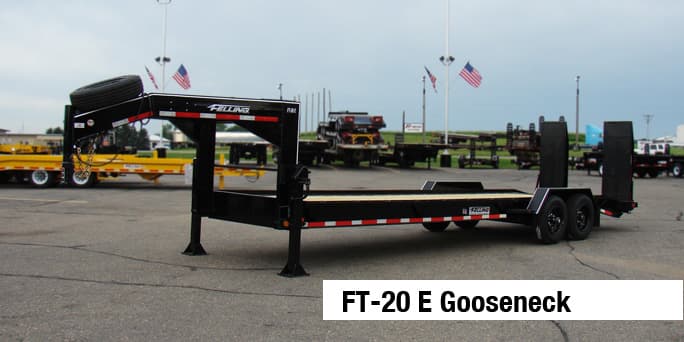 FT-20 E GN gooseneck trailer hitch coupler option
