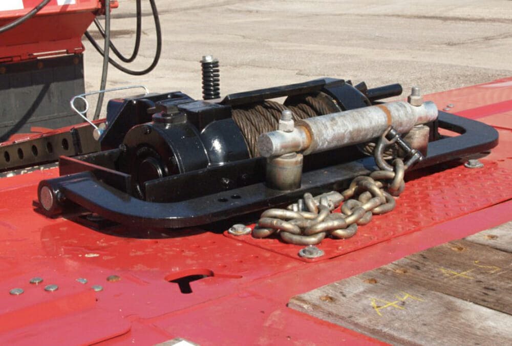 345 Traveling Axle Trailer trailer