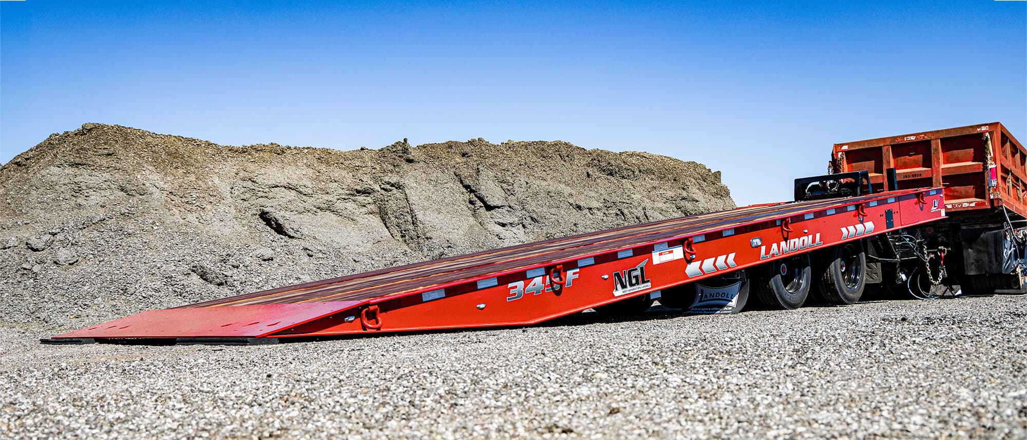 345 Traveling Axle Trailer trailer