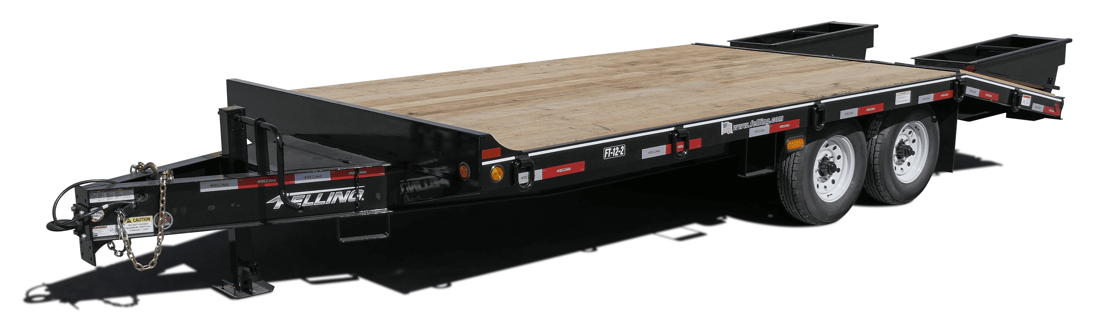 FT-12-2 - 123501LAE - medium duty deck over tag trailer