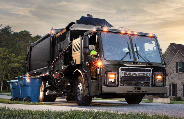 LR Electric Mack truck