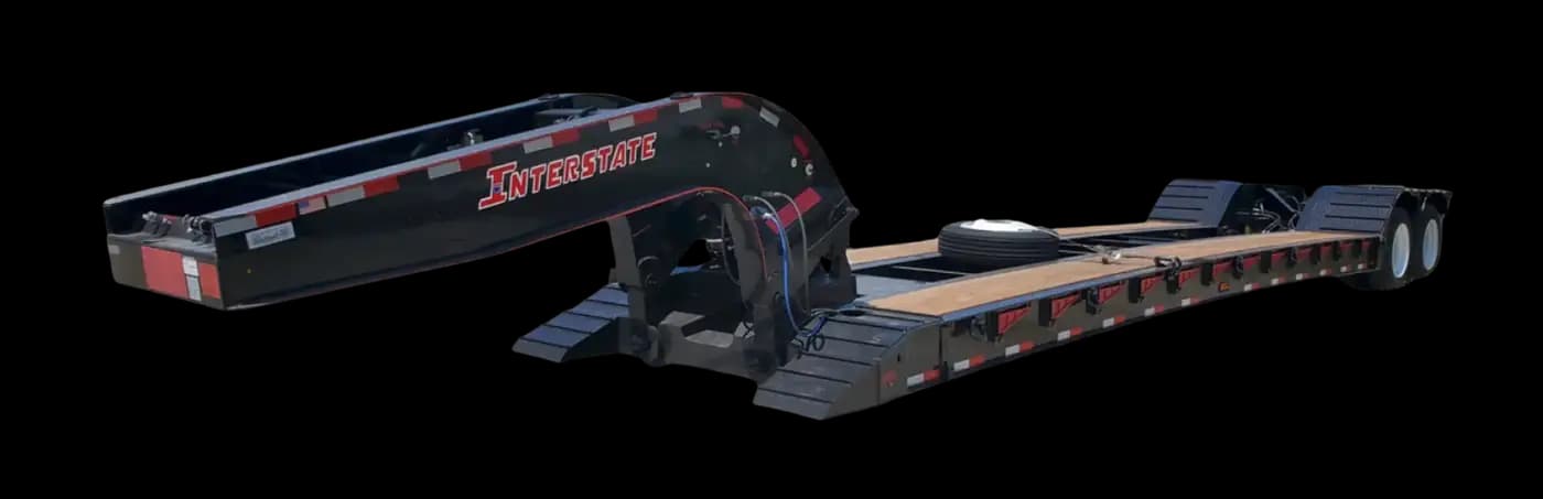 Interstate 110SDGN lowboy trailer