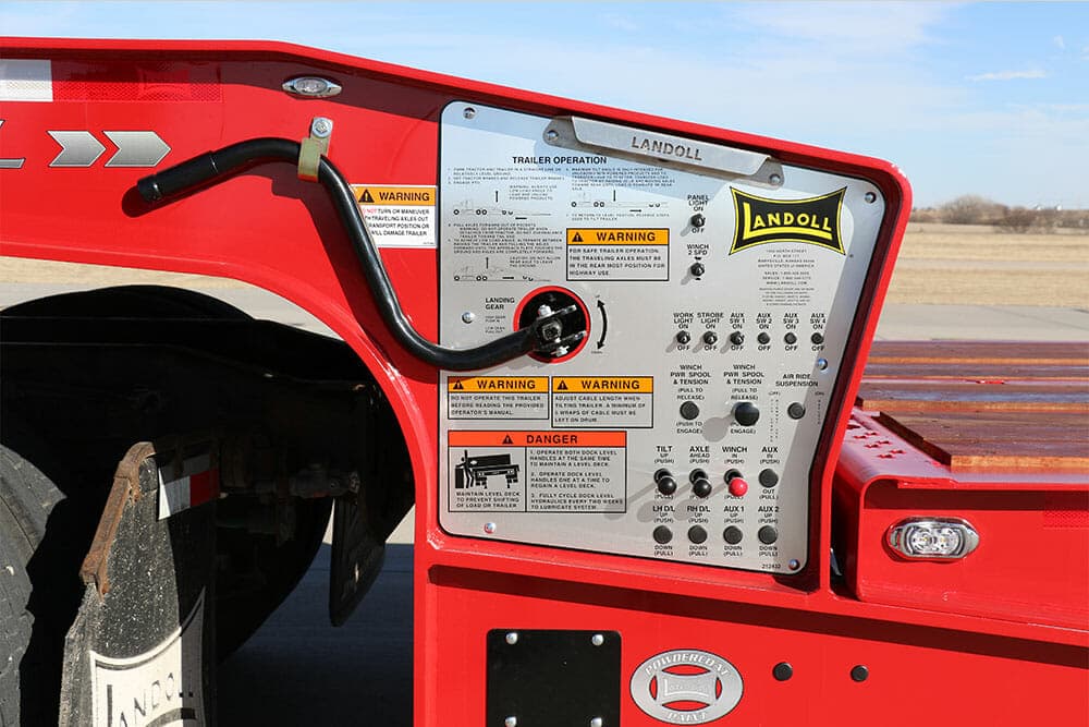 440 Traveling Axle Trailer trailer