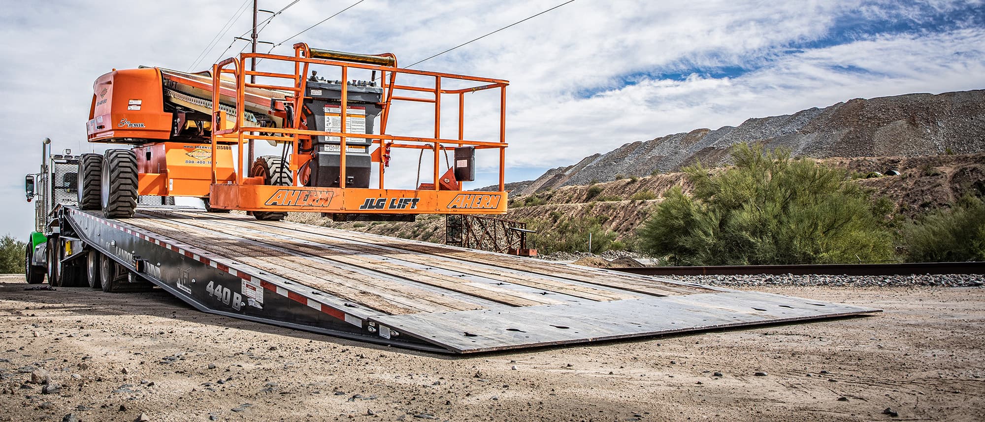 440 Traveling Axle Trailer trailer