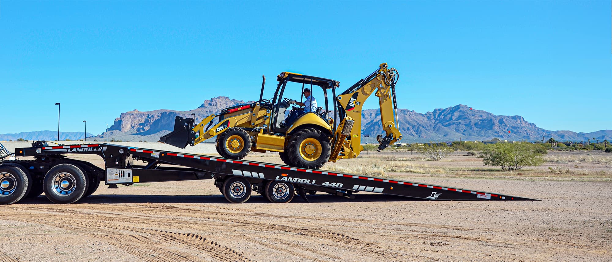 440 Traveling Axle Trailer trailer