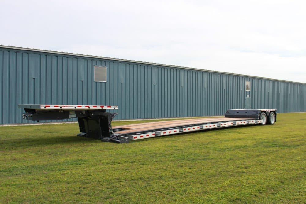 Jet 35 ton detachable gooseneck lowboy