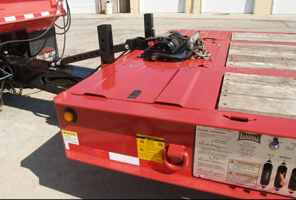 345F Traveling Axle Trailer trailer