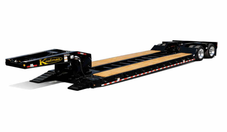 35 Ton Detachable Gooseneck Spring Ride Trailer - Standard