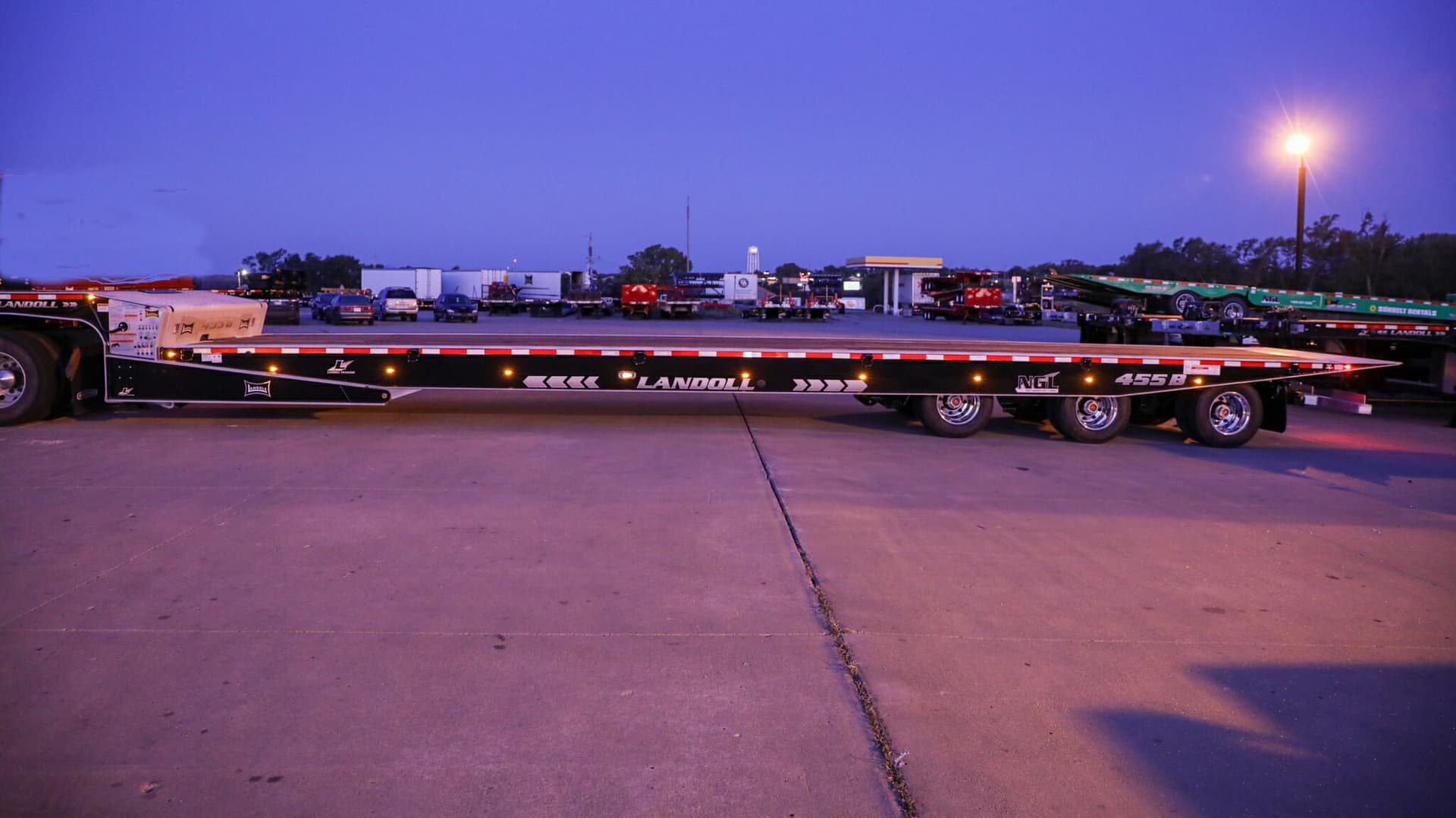 455 Traveling Axle Trailer trailer