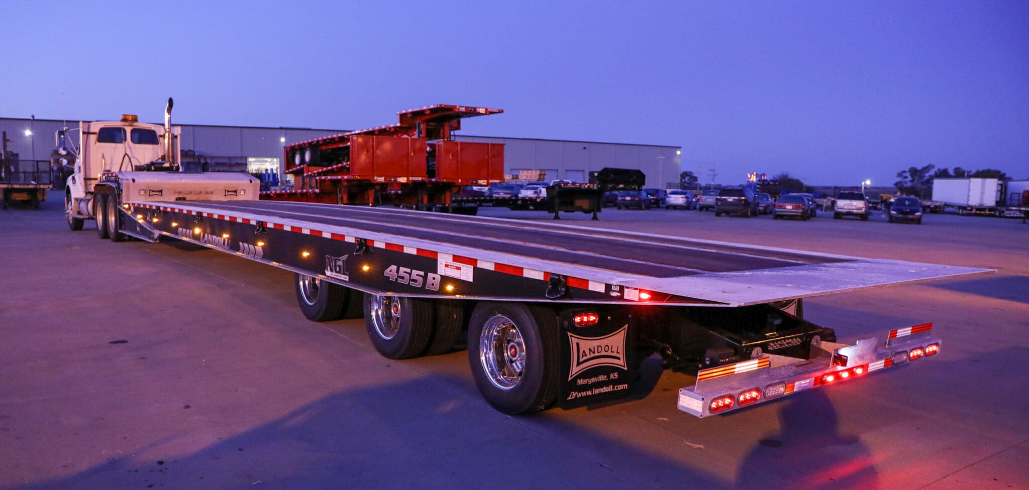 455 Traveling Axle Trailer trailer