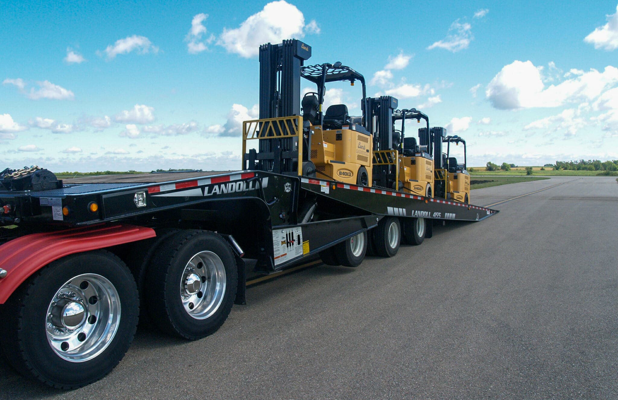455 Traveling Axle Trailer trailer