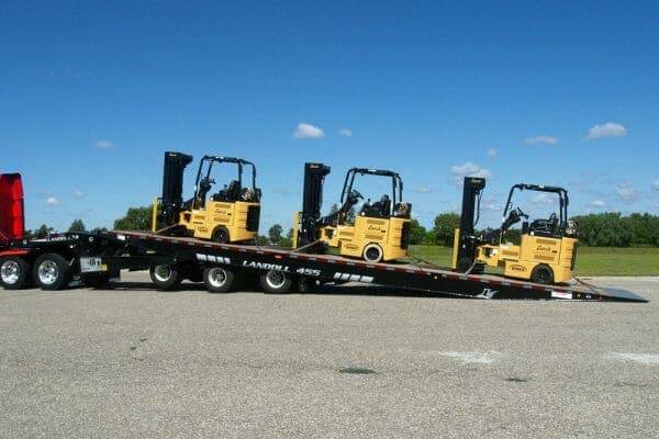 455 Traveling Axle Trailer trailer