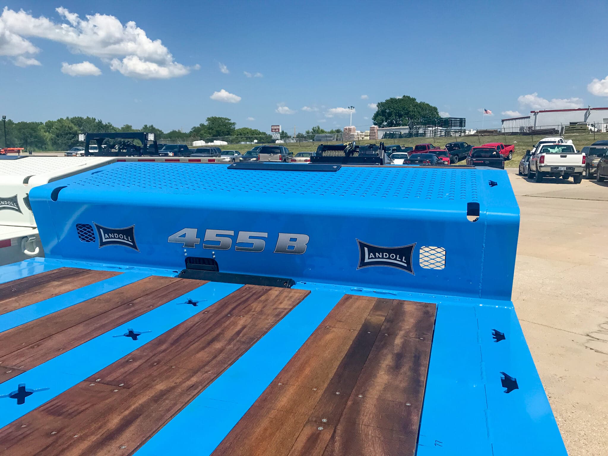 455 Traveling Axle Trailer trailer